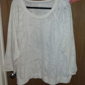 Victoria secret soft white top